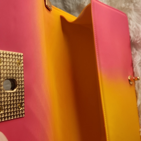 Multi Color Rectangular Shoulder Bag - Picture 9 of 15